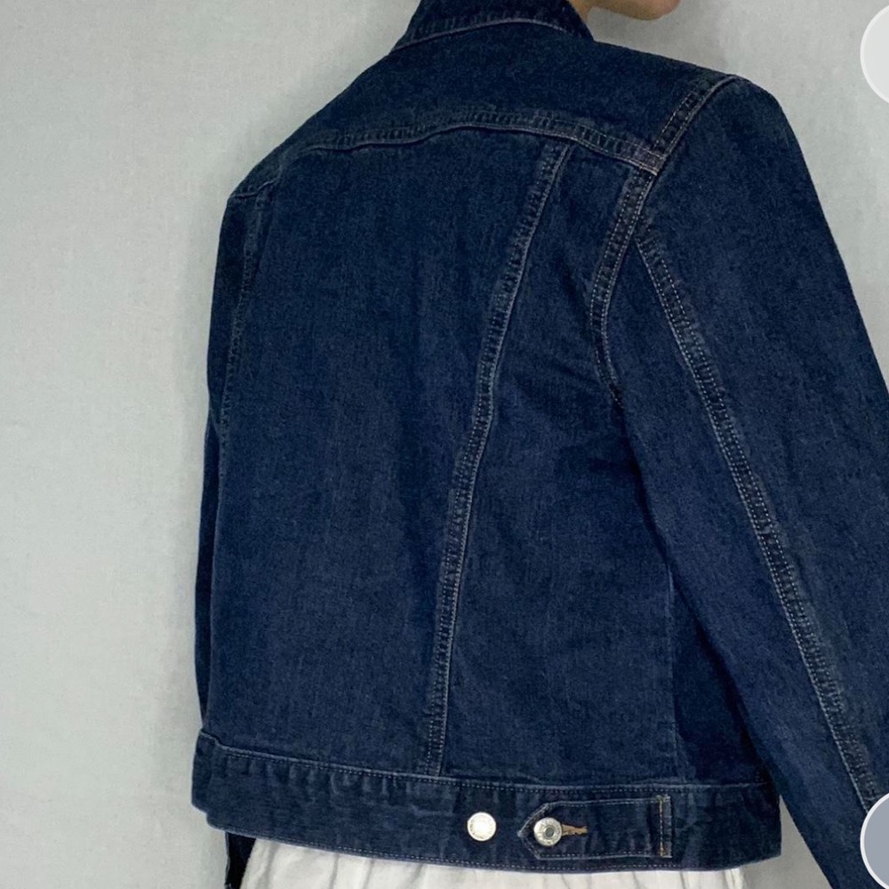 Vintage Lands End Jean Jacket - Picture 3 of 3